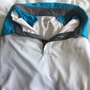 Calvin Klein Golf Mens Performance  Polo Shirt